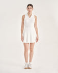 Allure Polo Top - Cloud White
