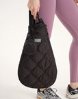 Allure Padel Racket Bag - Black + Black Piping