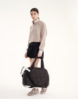 Line Hoodie - Grey Brown
