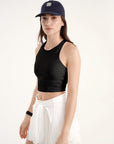 Oasis Tank Top - Midnight Black
