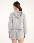 Timeless Full Zipper Sweatshirt - Grey Melange