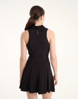 Allure Polo Top - Jet Black