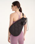 Allure Padel Racket Bag - Black + Black Piping