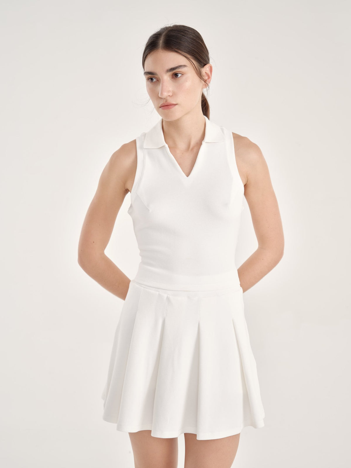 Allure Skirt - Cloud White