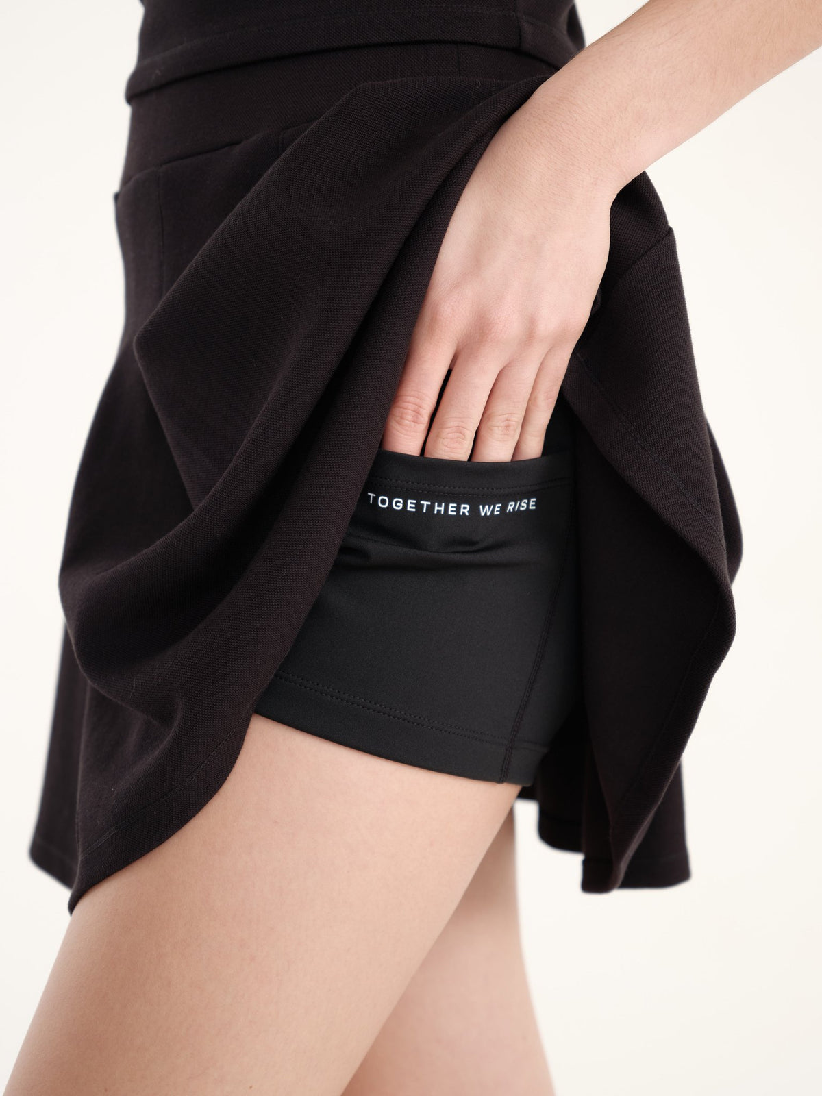 Allure Skirt - Jet Black