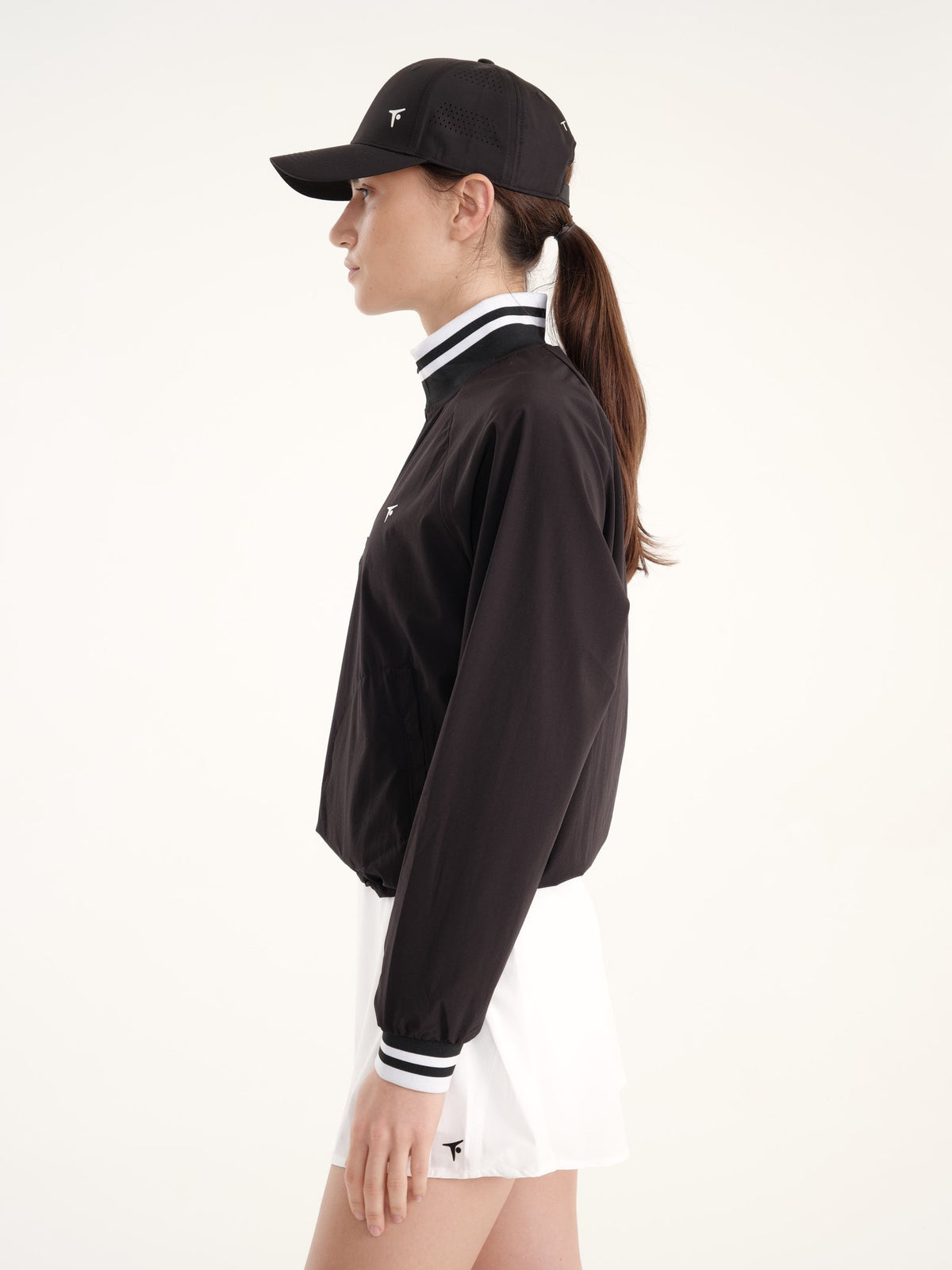 Line Hoodie - Black & White