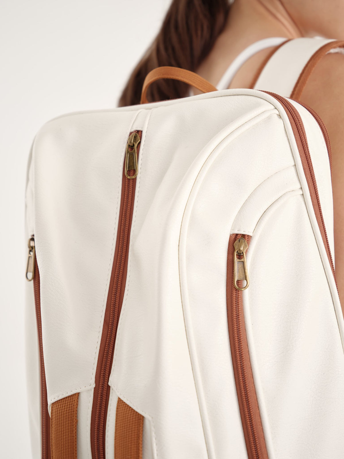 MatchPoint Bag - Camel + White