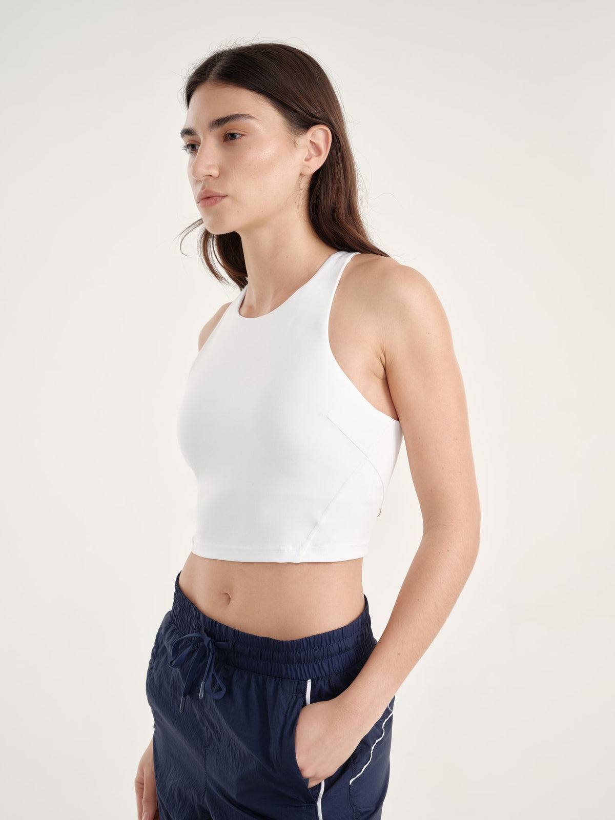 Oasis Tank Top - Arctic White