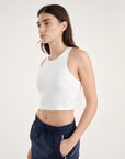 Oasis Tank Top - Arctic White