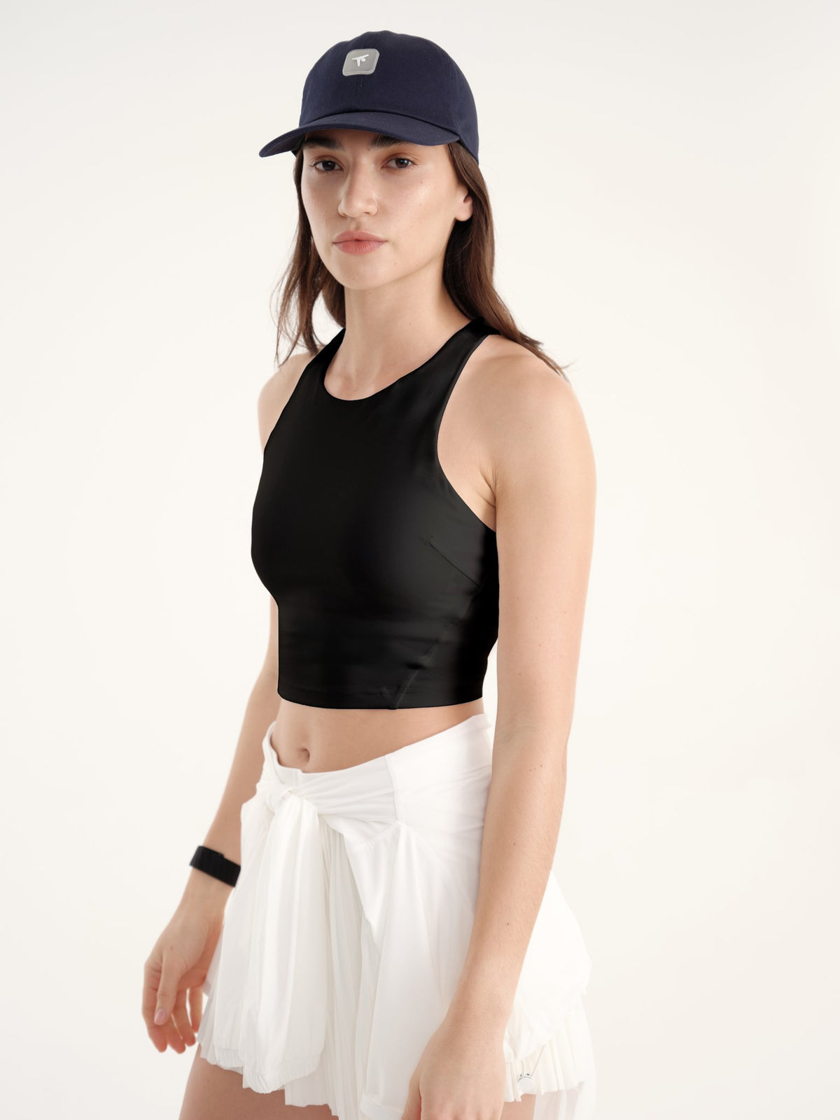 Oasis Tank Top - Midnight Black