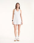 Retro Dress - Arctic White