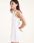 Retro Dress - Arctic White